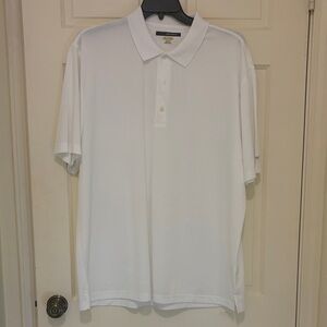 Greg Norman Collection White Polo Shirt